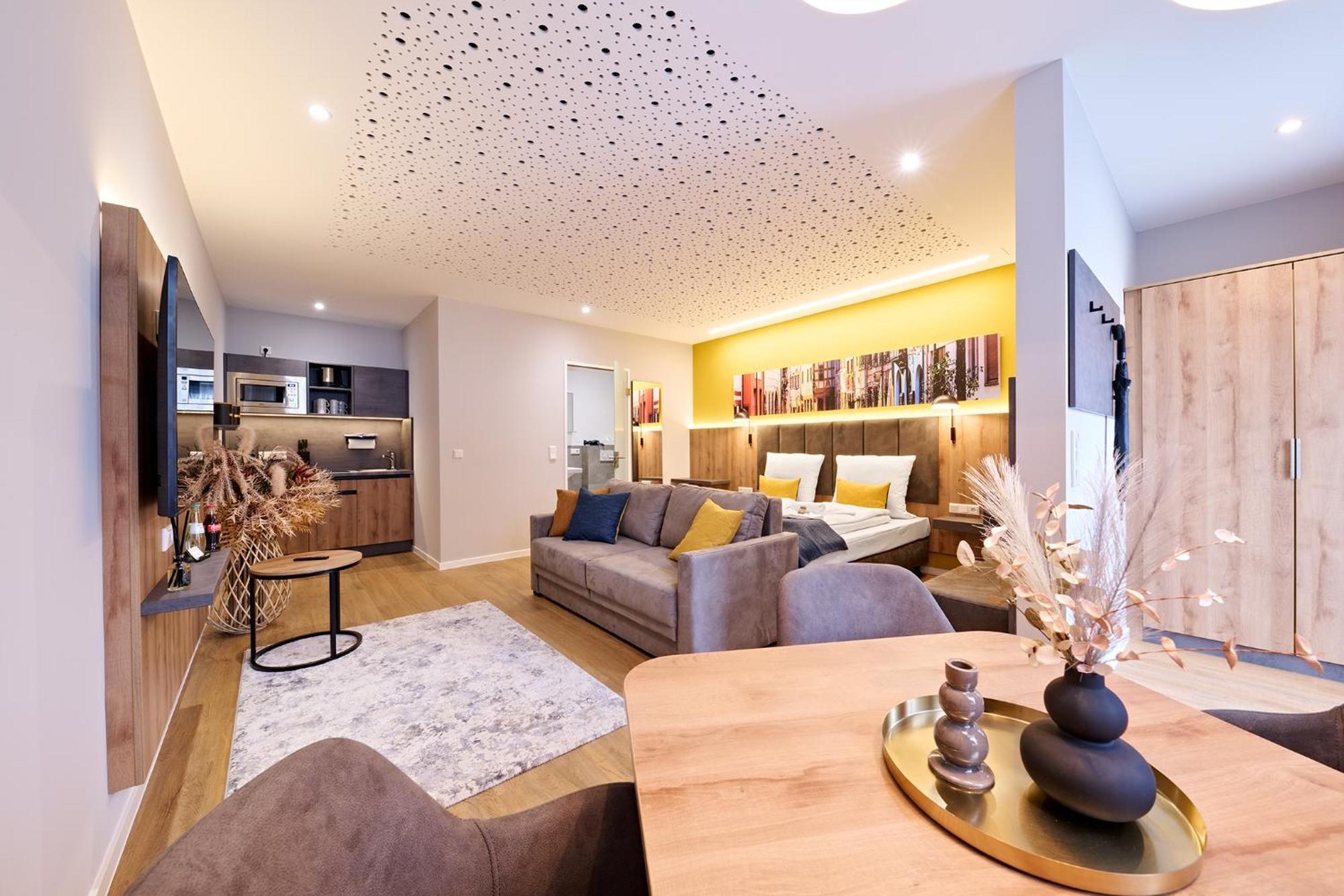 Xzllenz Traum Studio-Apartment, Frei-Parken, U-Bahn, Kueche Nuremberg Luaran gambar